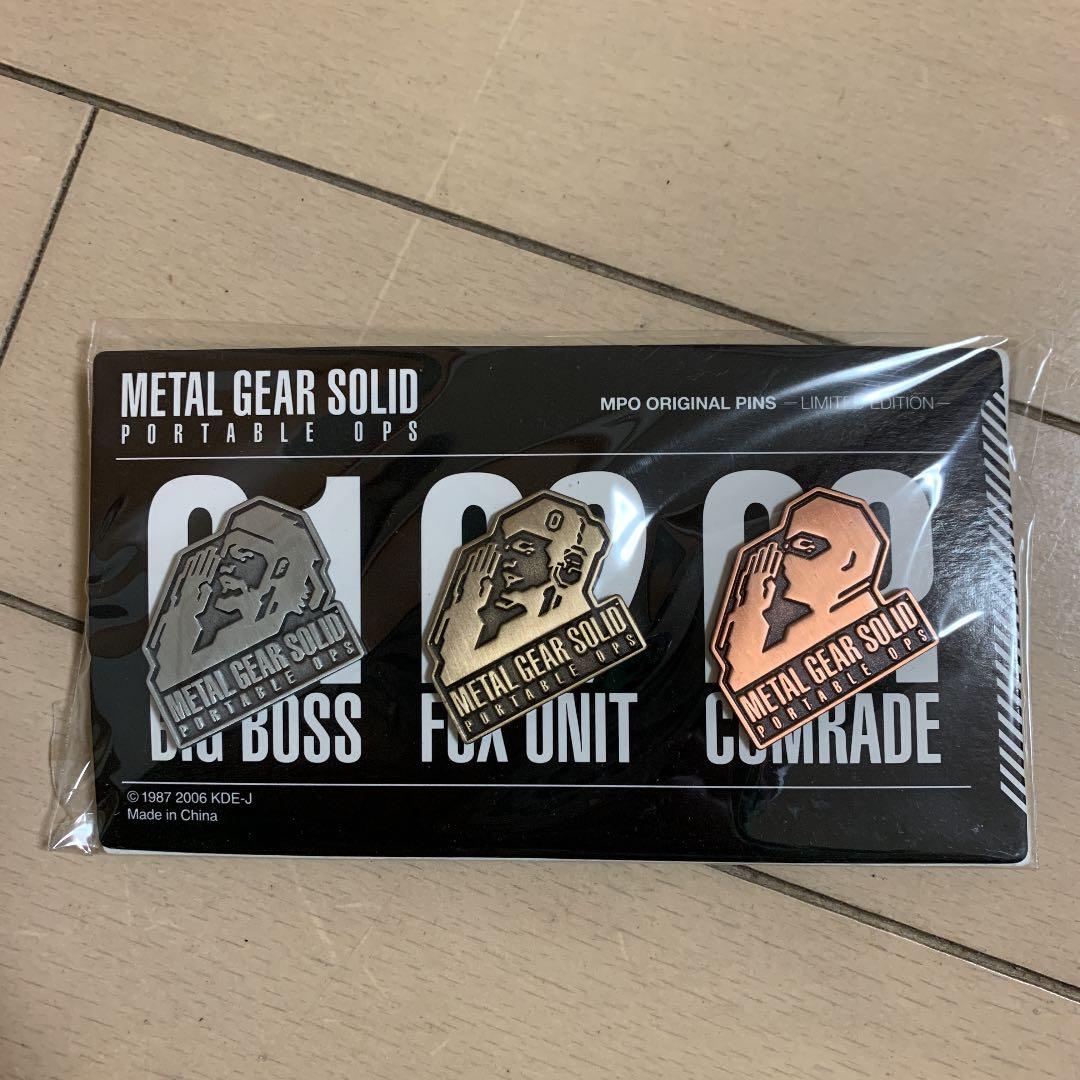 メタルギアソリッド ピンバッジ - メルカリ
