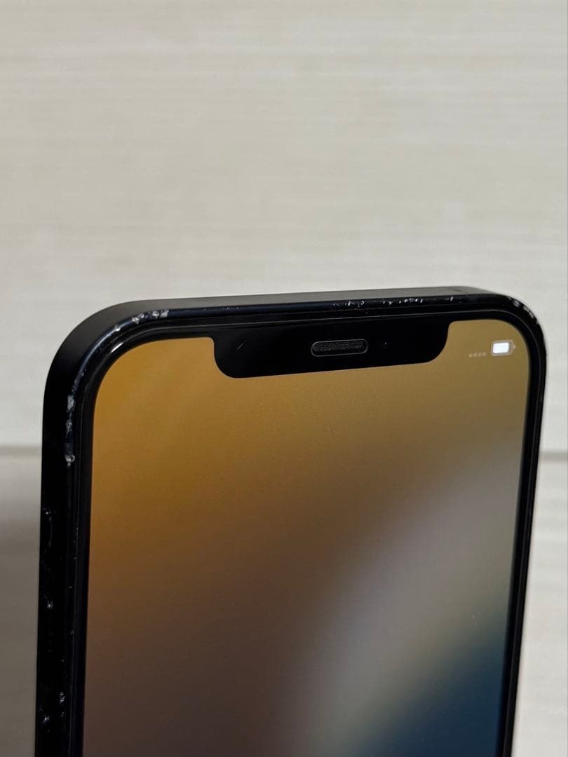 iPhone12 128GB 本体 ブラック　箱あり