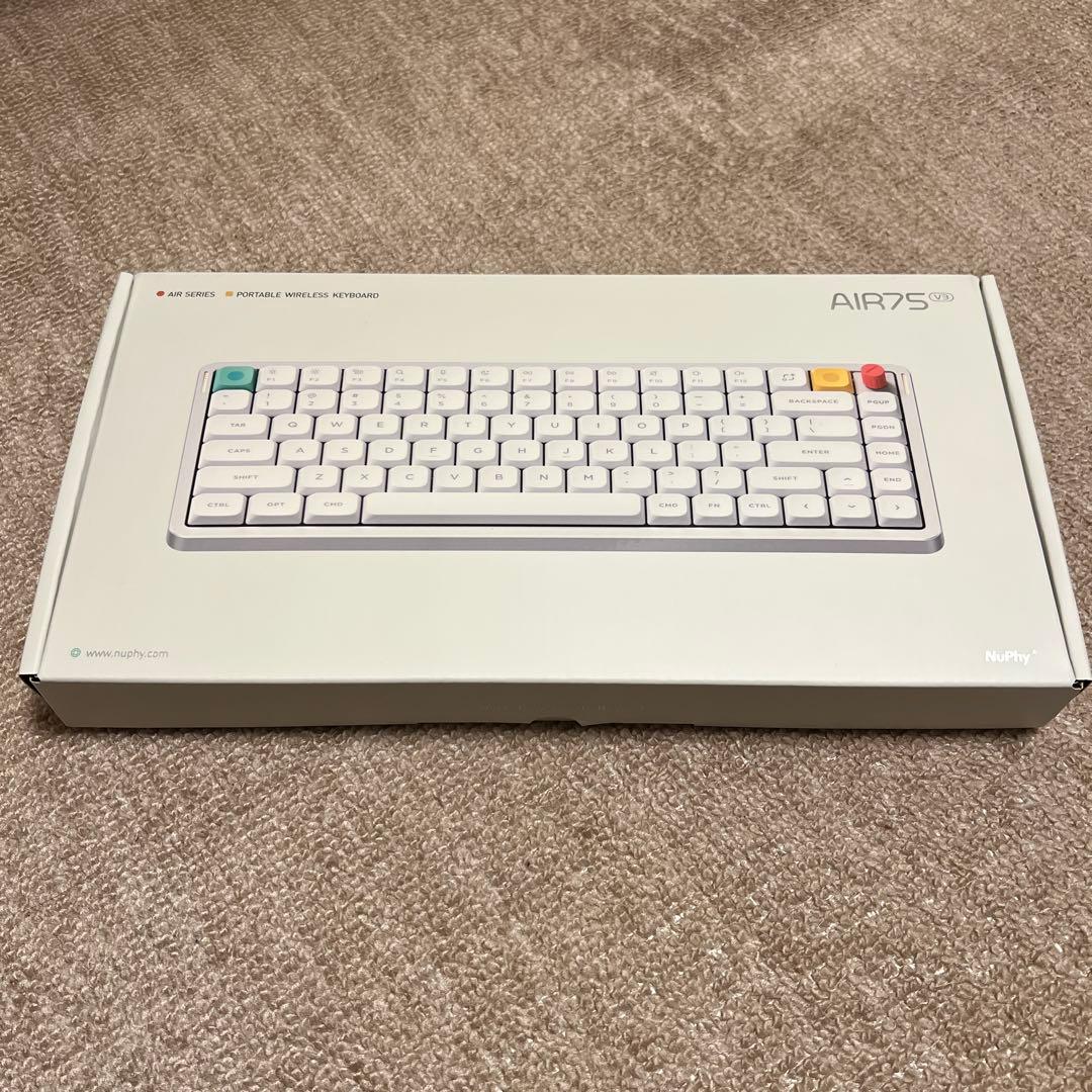 nuphy air75 v3 US配列 blush nano 技適あり