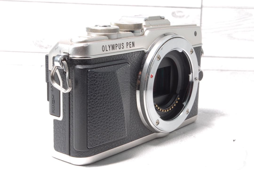 オリンパス PEN E-PL7 ダブルズームキット スマホ転送 ミラーレス