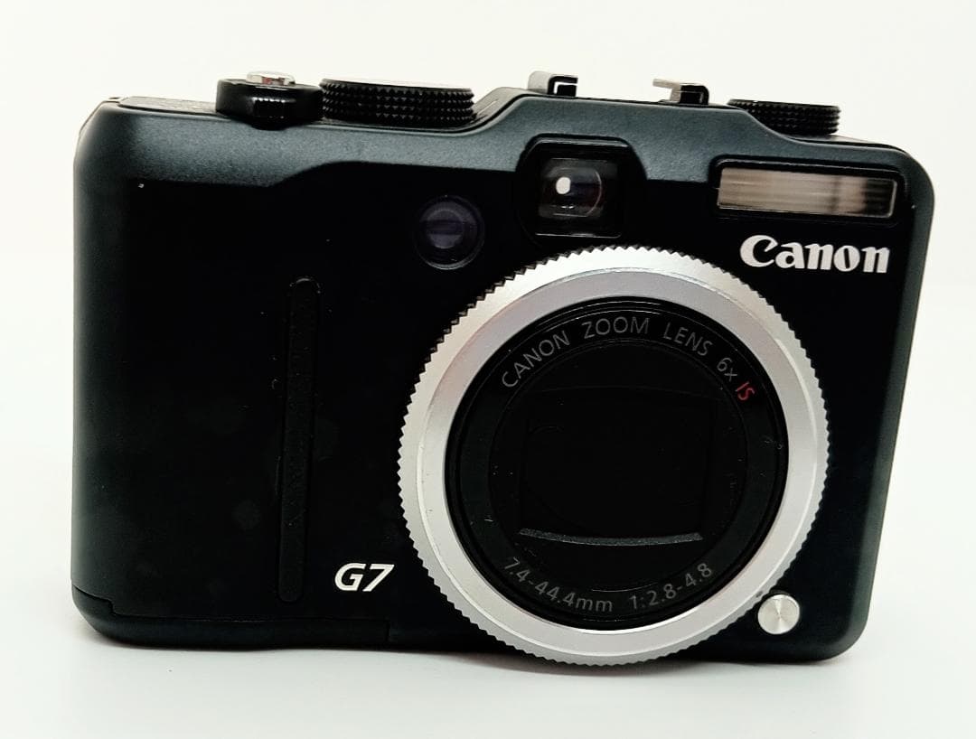 Canon PowerShot G7 10.0MP 黒 充電器、SDカード付き