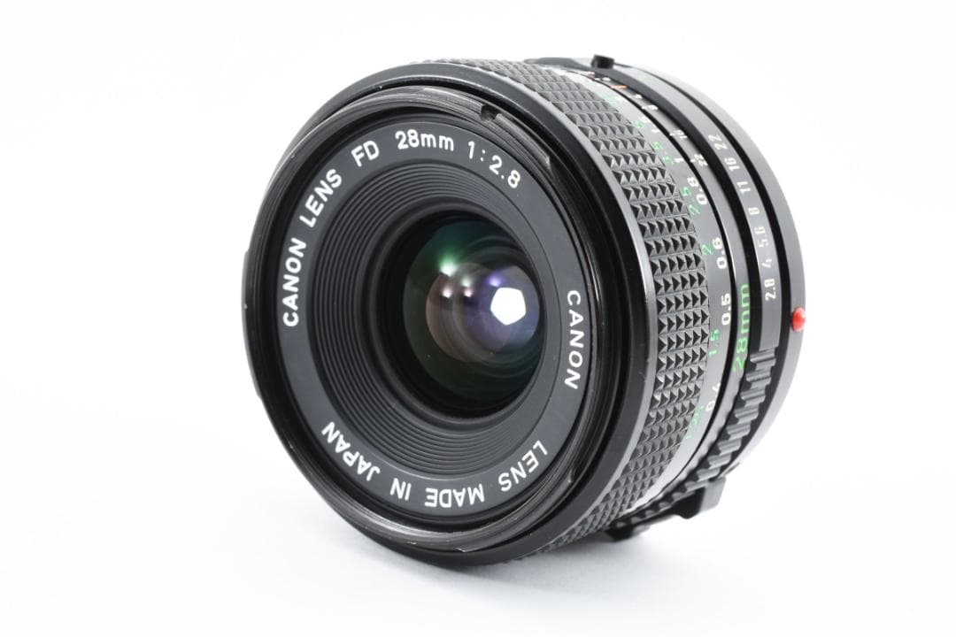 Canon New FD 28mm F/2.8 単焦点 広角 MF レンズ