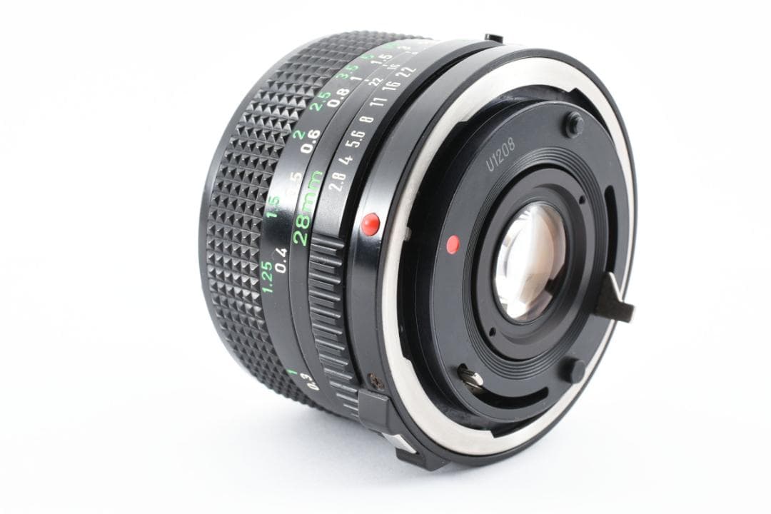 Canon New FD 28mm F/2.8 単焦点 広角 MF レンズ