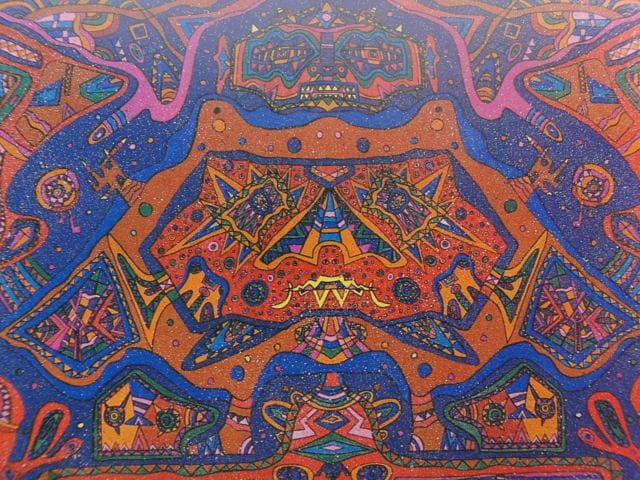 佐藤良助、【異形の神】、希少な額装用画集より、状態良好、新品額装付