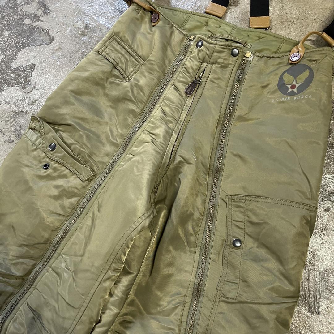 HOUSTON U.S.AIR FORCE 米軍 中綿 フライトパンツ 38