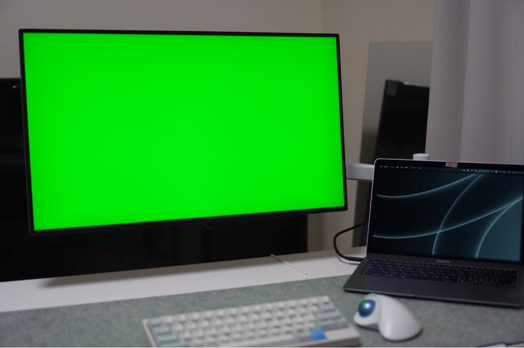 【美品】Dell U2723QE 最新ファームウェア　4kモニター デル