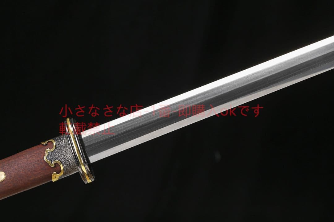 八面環首唐剣高マンガン鋼 唐剣 模造刀·模擬刀 居合