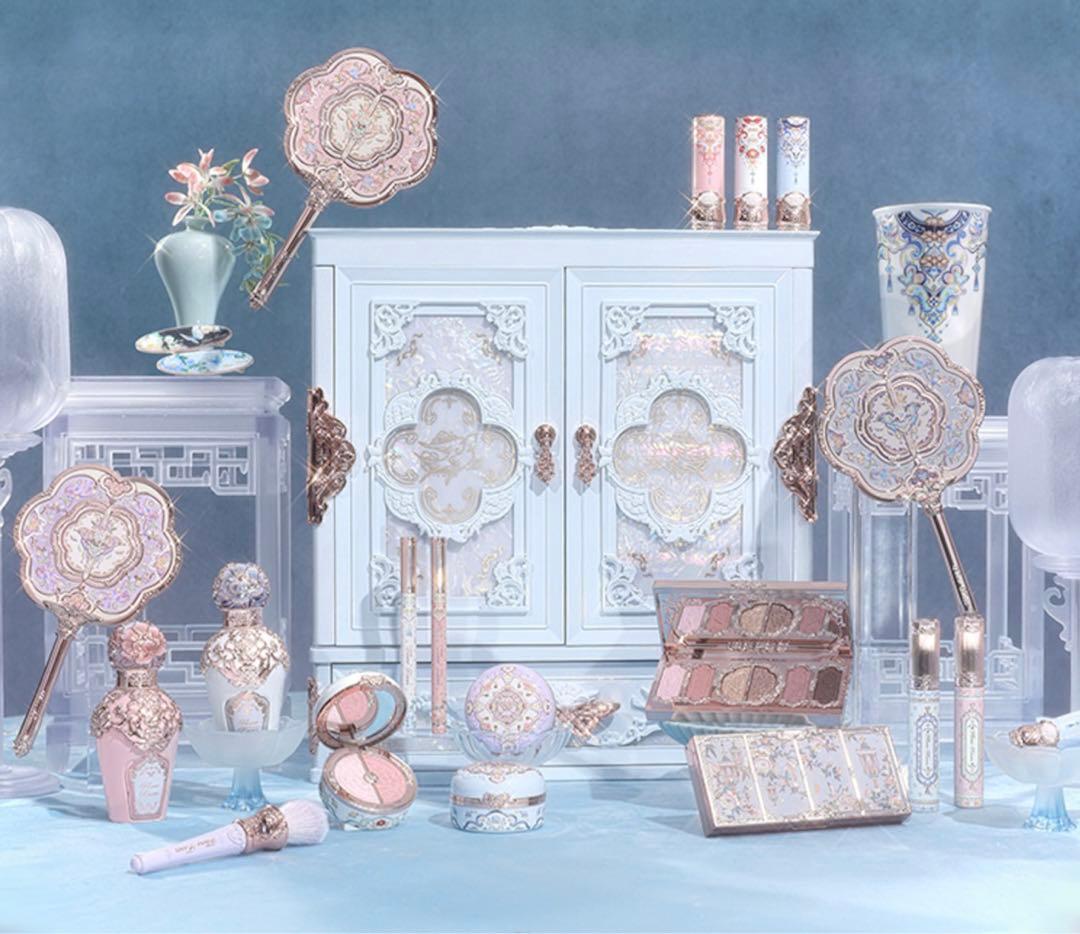 未使用】フラワーノーズ 新作 胡蝶雲肩 収納ボックス 中華風 非売品