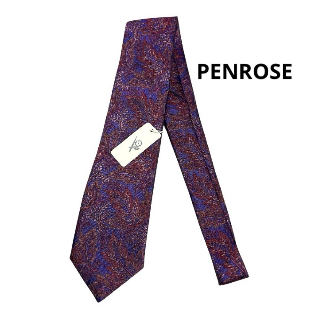 新品未使用 PENROSE/ペンローズ ペイズリー柄風ネクタイ - メルカリ