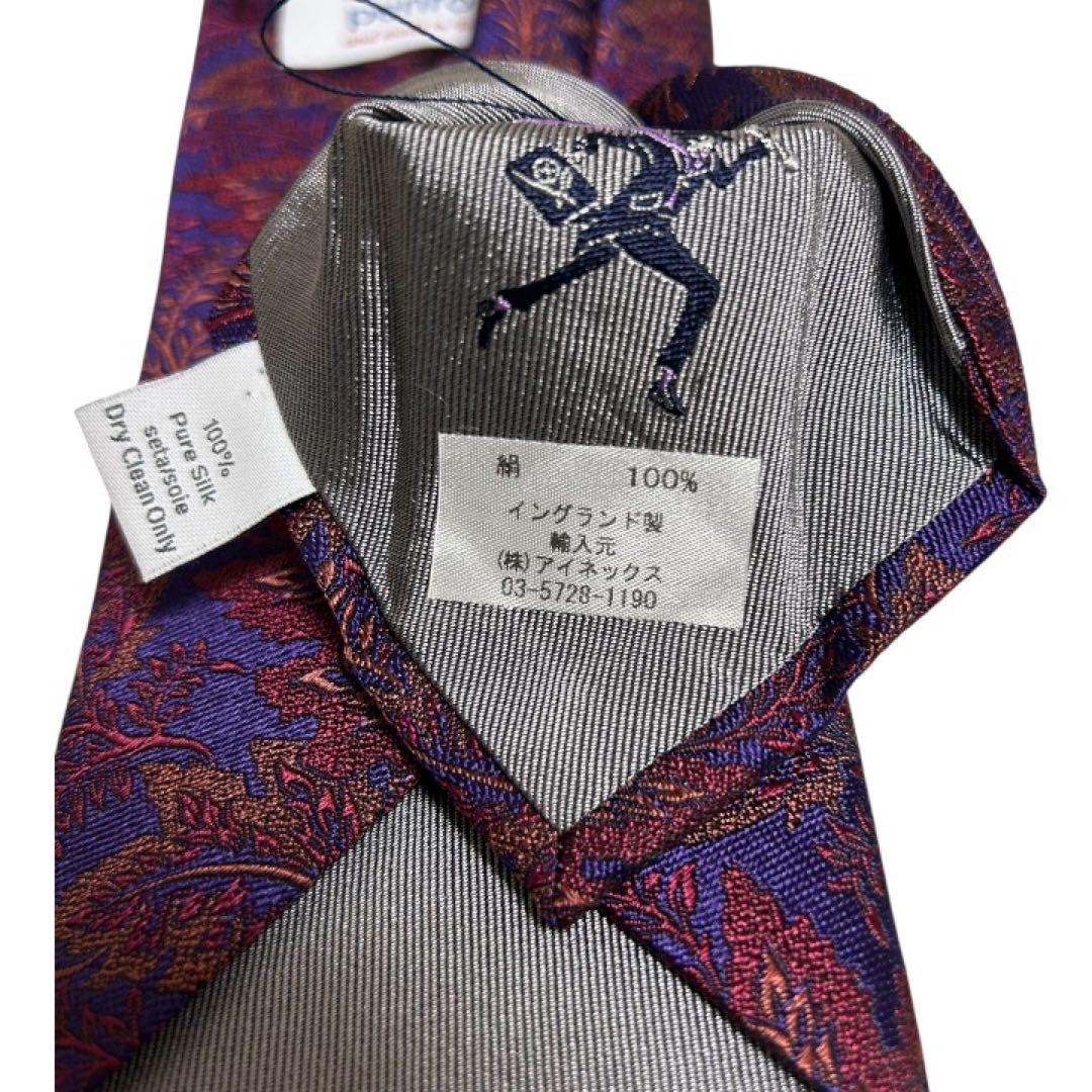 新品未使用 PENROSE/ペンローズ ペイズリー柄風ネクタイ - メルカリ
