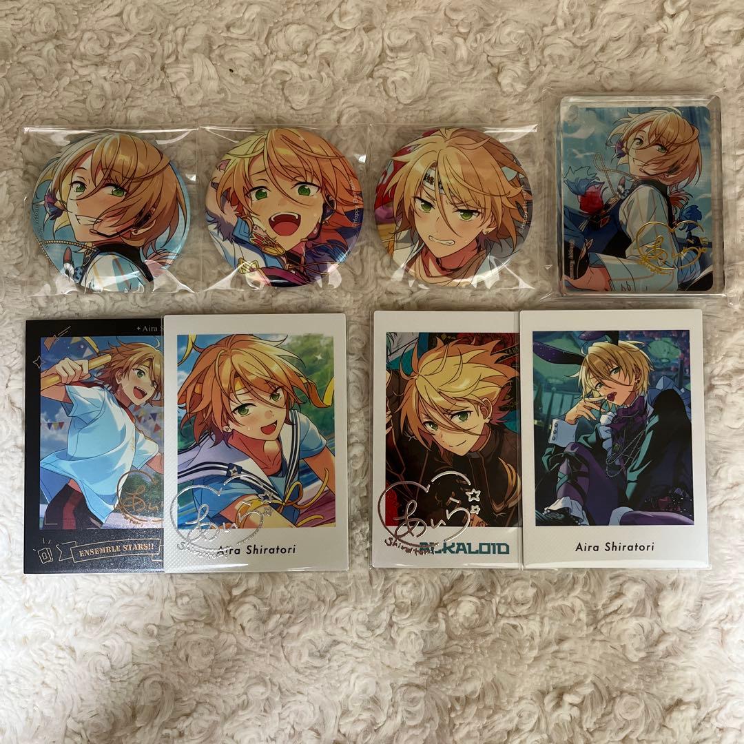 あんスタ 白鳥藍良 缶バッジ コロッタ ぱしゃっつ アルバムtrip - メルカリ