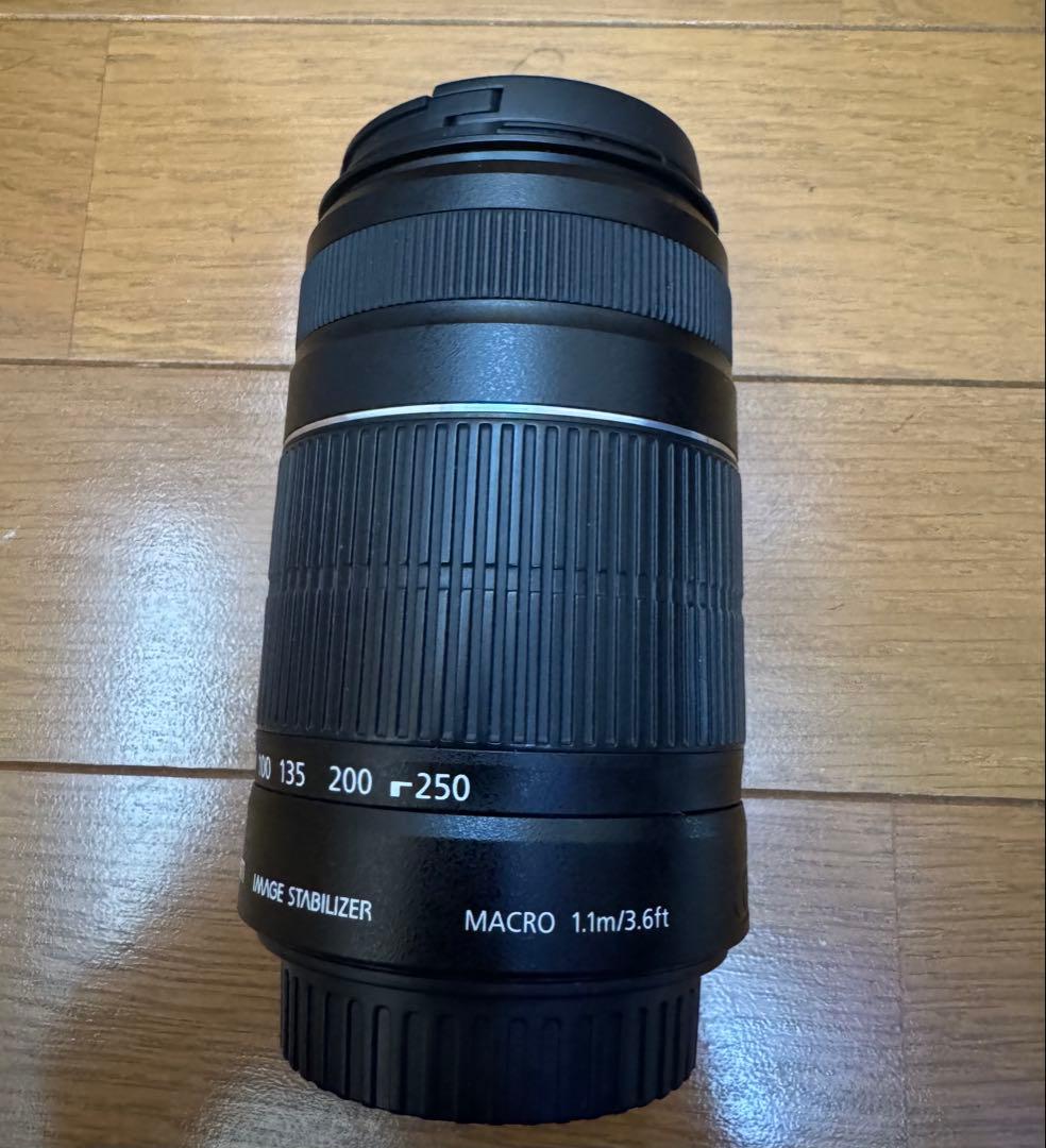 CANON EF-S 55-250mm F4-5.6 IS Ⅱフード付　説明書付