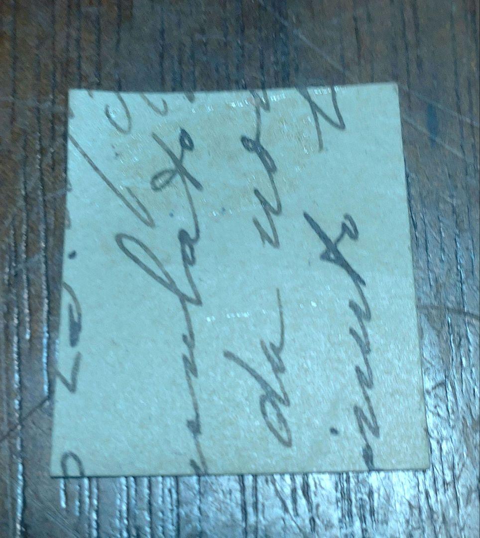 イタリアヴィットーリオエマヌエーレ3世30セント希少使用済切手。台紙