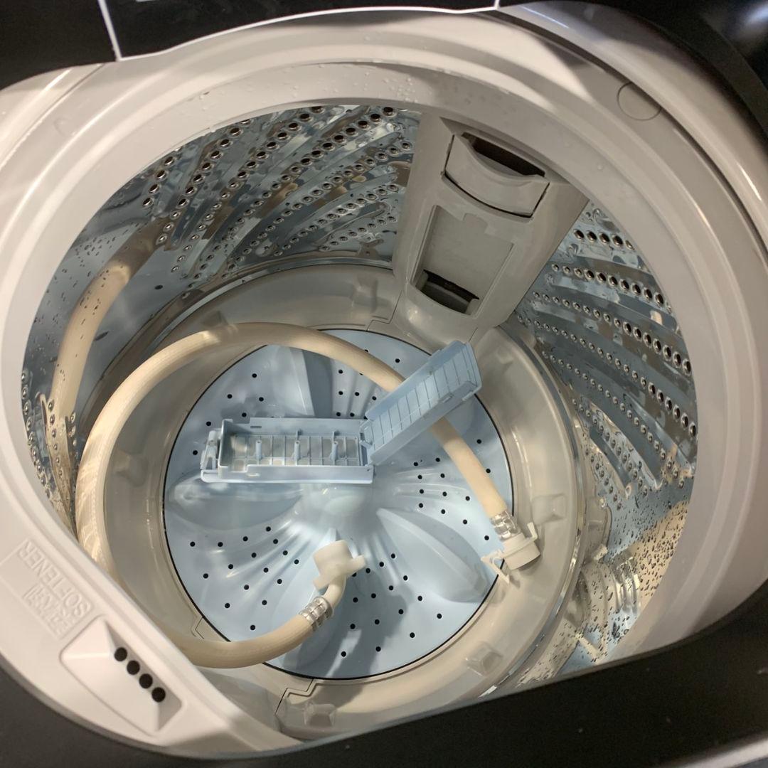 I560\" 引き取り限定 Hisense 冷蔵庫/洗濯機 2点 ブラック