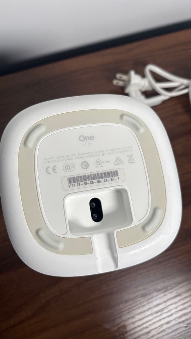 Sonos スマートスピーカー ホワイト