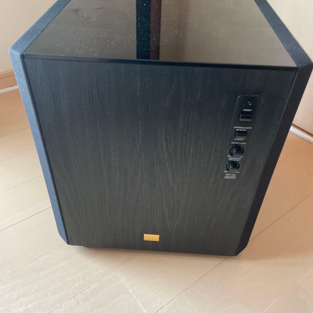 ONKYO デュアルドライブ アンプ内蔵 サブウーファー SKW-320