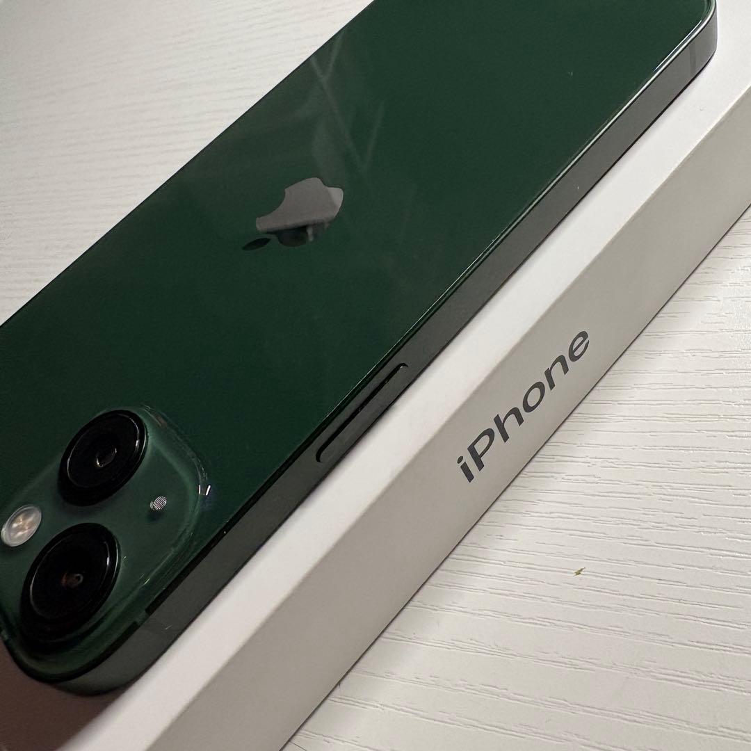 iPhone13 128GB グリーン SIMフリー 極美品