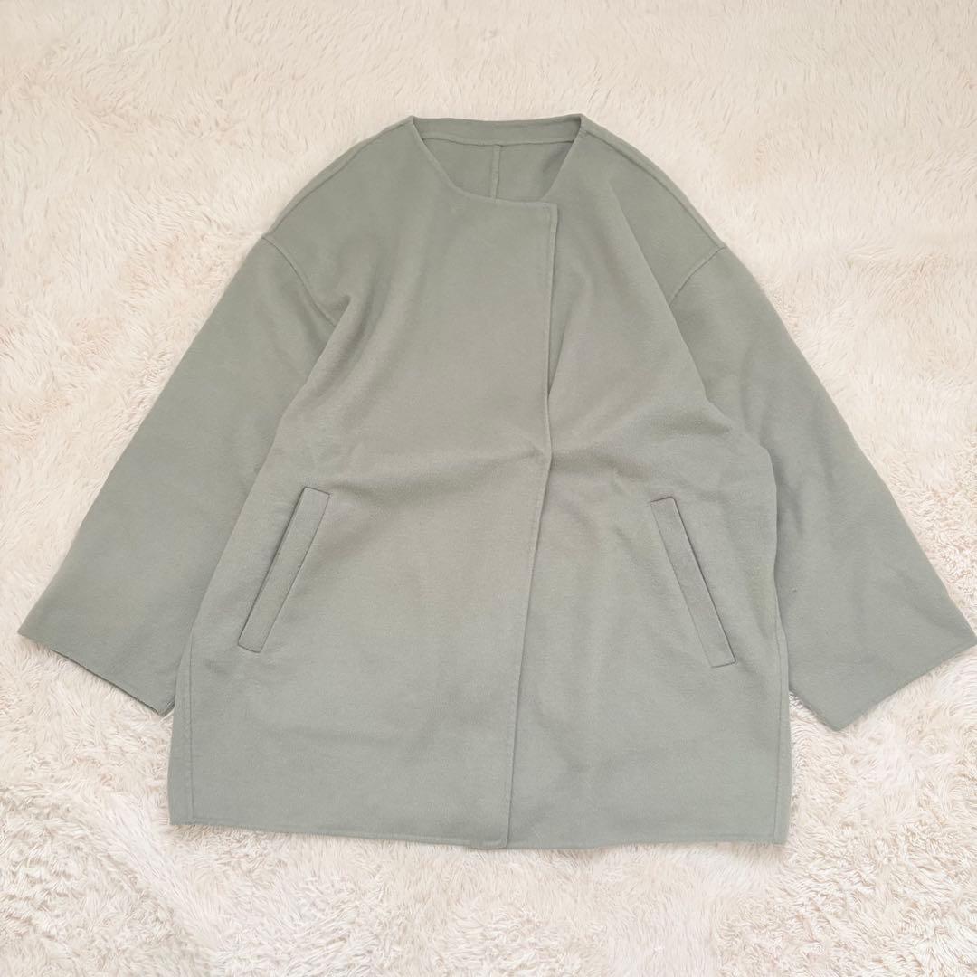 春カラー✨大人気✨スローブイエナ ハミルトン ダブルフェイスウール