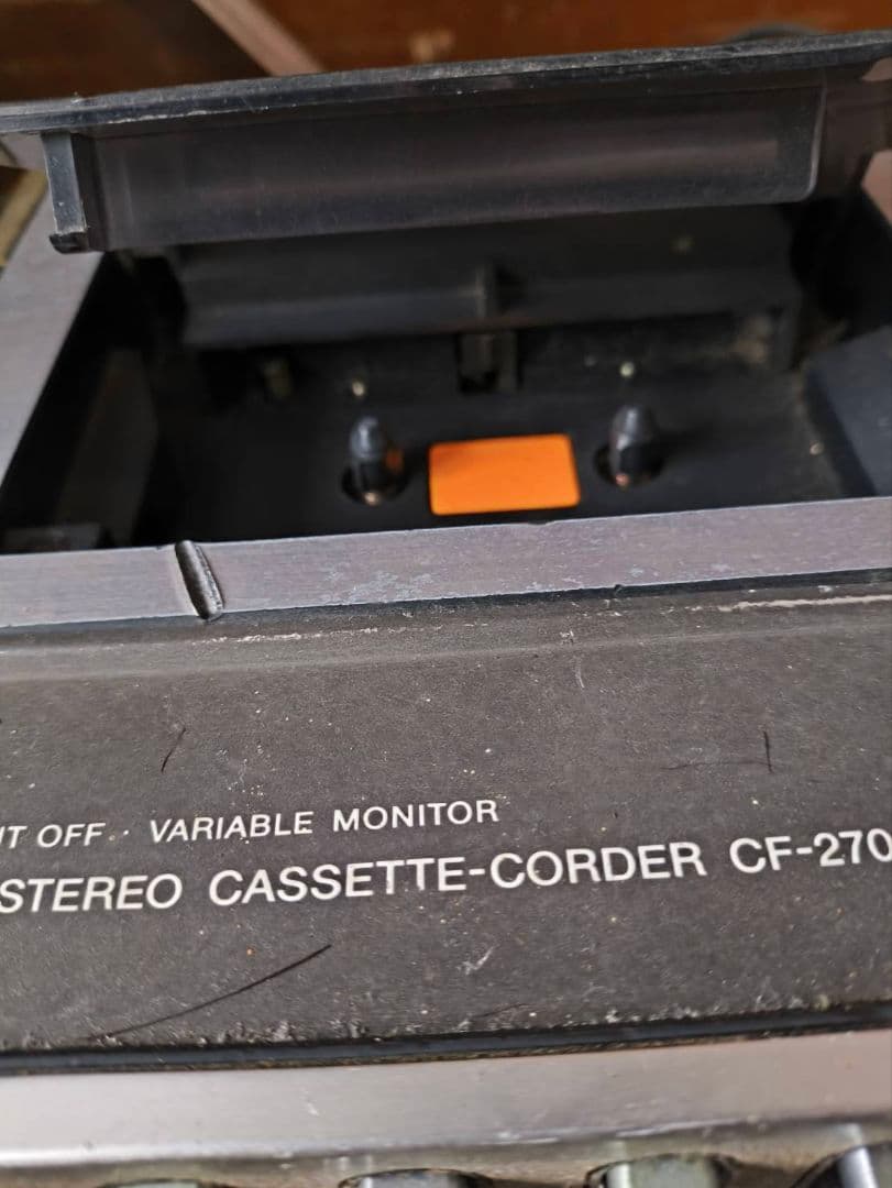 激レア 一部動作確認済 CF-2700 SONY ステレオカセットレコーダー