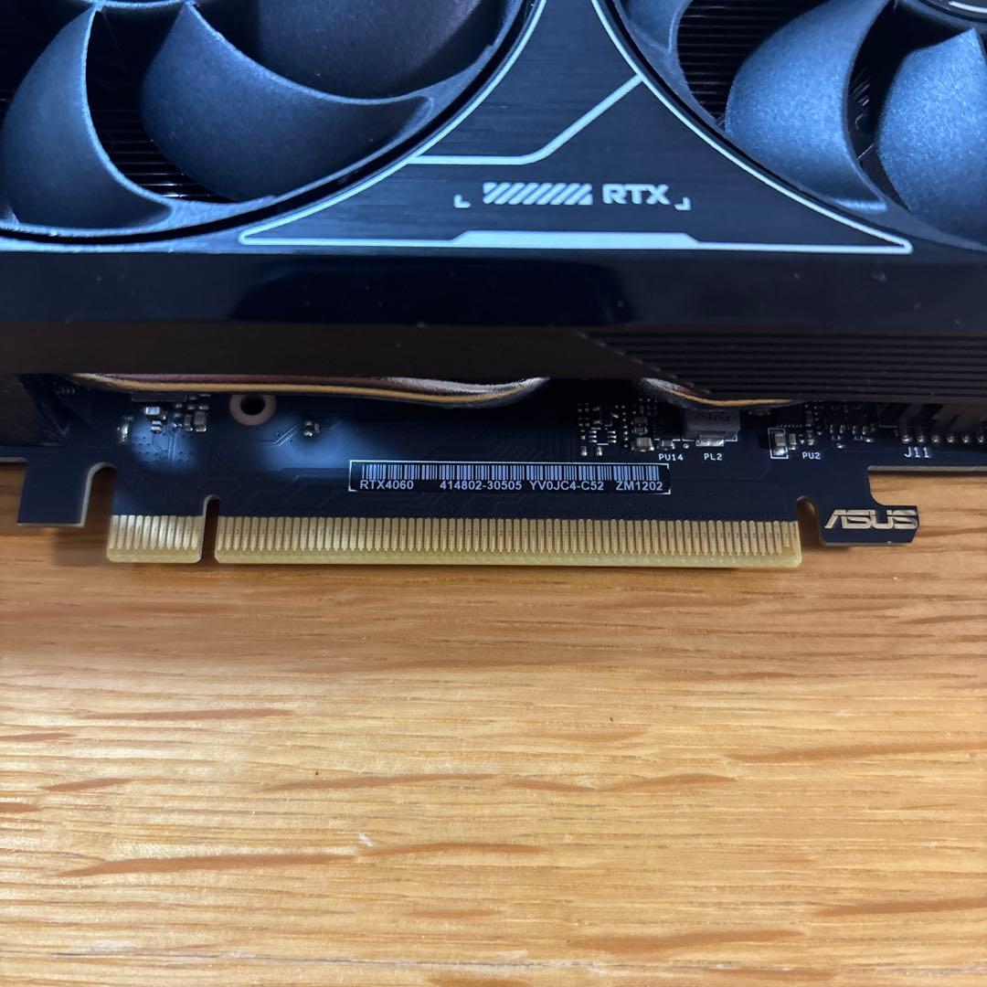 グラフィックボード・グラボ・ビデオカード ASUS GeForce RTX 4060 8GB