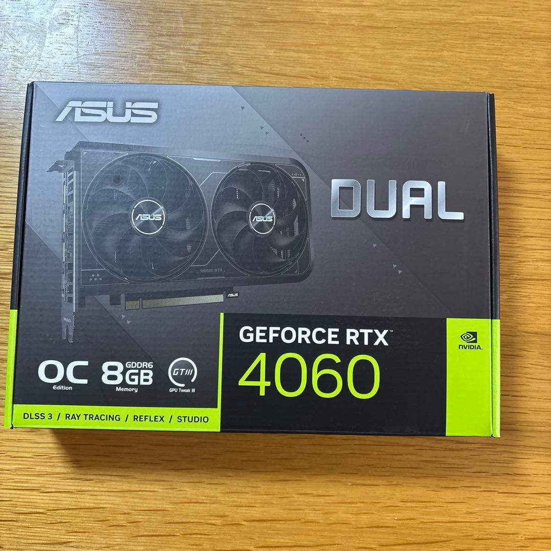 グラフィックボード・グラボ・ビデオカード ASUS GeForce RTX 4060 8GB