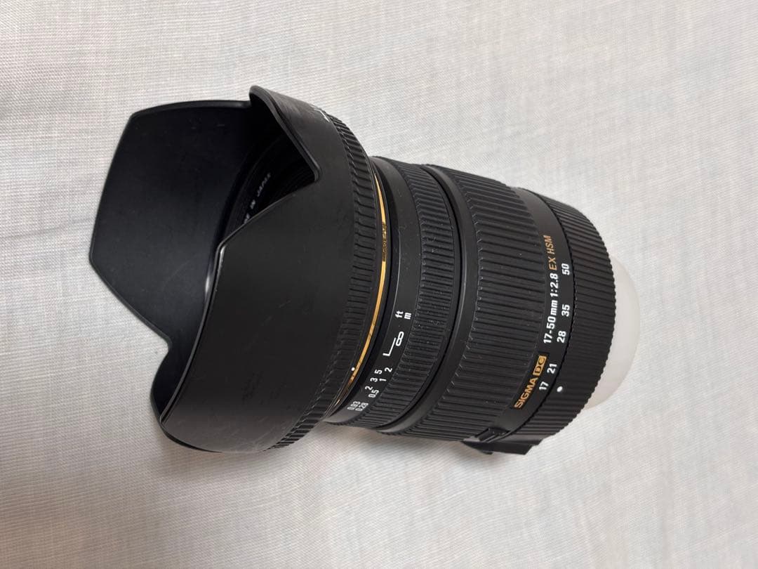 SIGMA 17-50mm F2.8 EX HSM レンズ