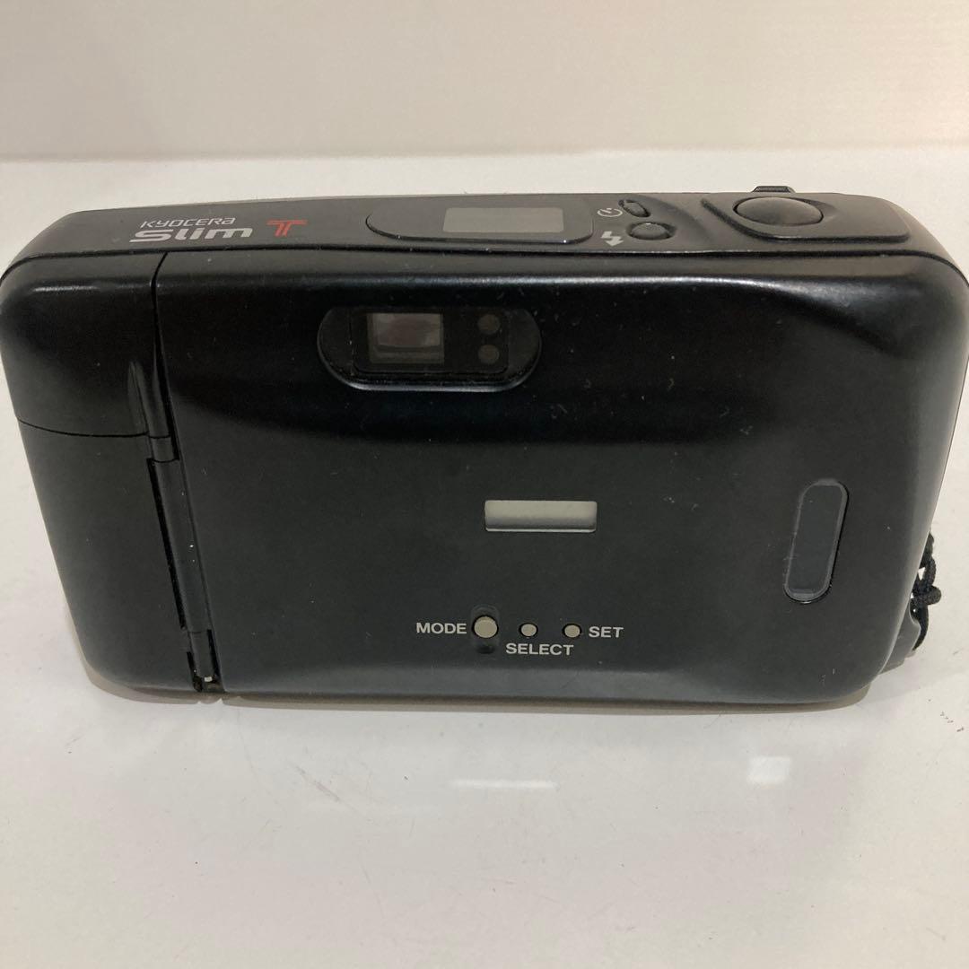 KYOCERA フィルムカメラ　スリムT コンパクトフィルムカメラ　昭和レトロ