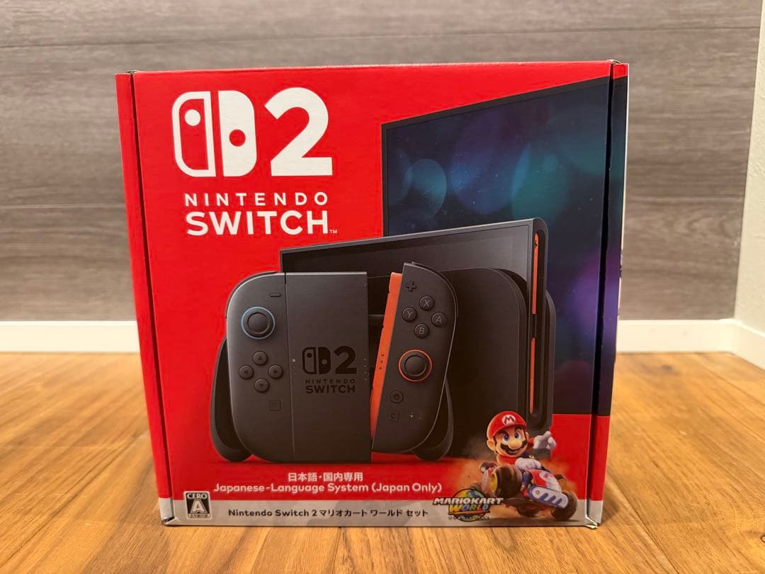 新品 Nintendo Switch 2 本体 日本語対応 マリオカートセット Amazon.co.jp: Nintendo Switch 2(日本語・国内専用) マリオカート