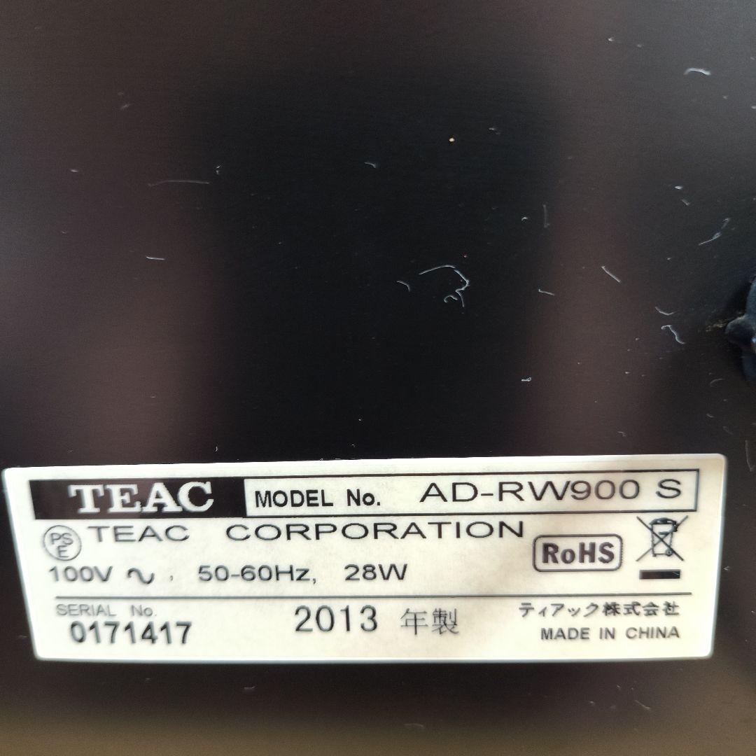 TEAC AD-RW900 CDレコーダー・カセットデッキ