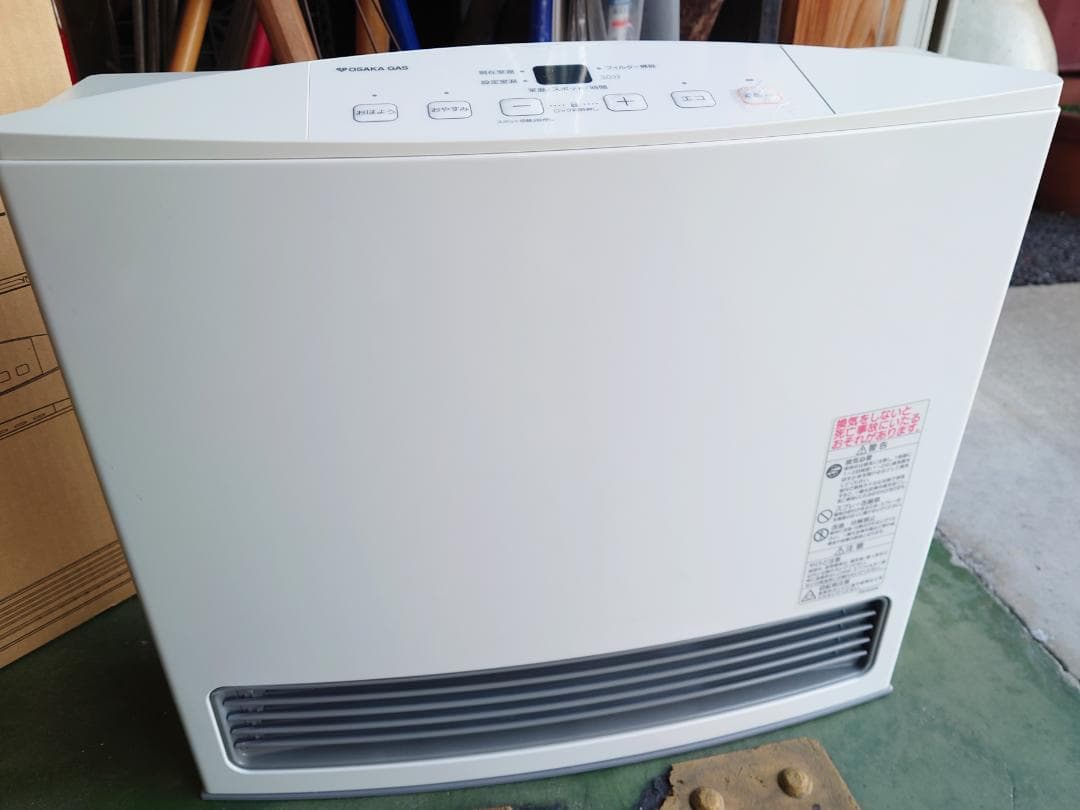 2019年製 NORITZ ガスファンヒーター GFH-4005S 都市ガス