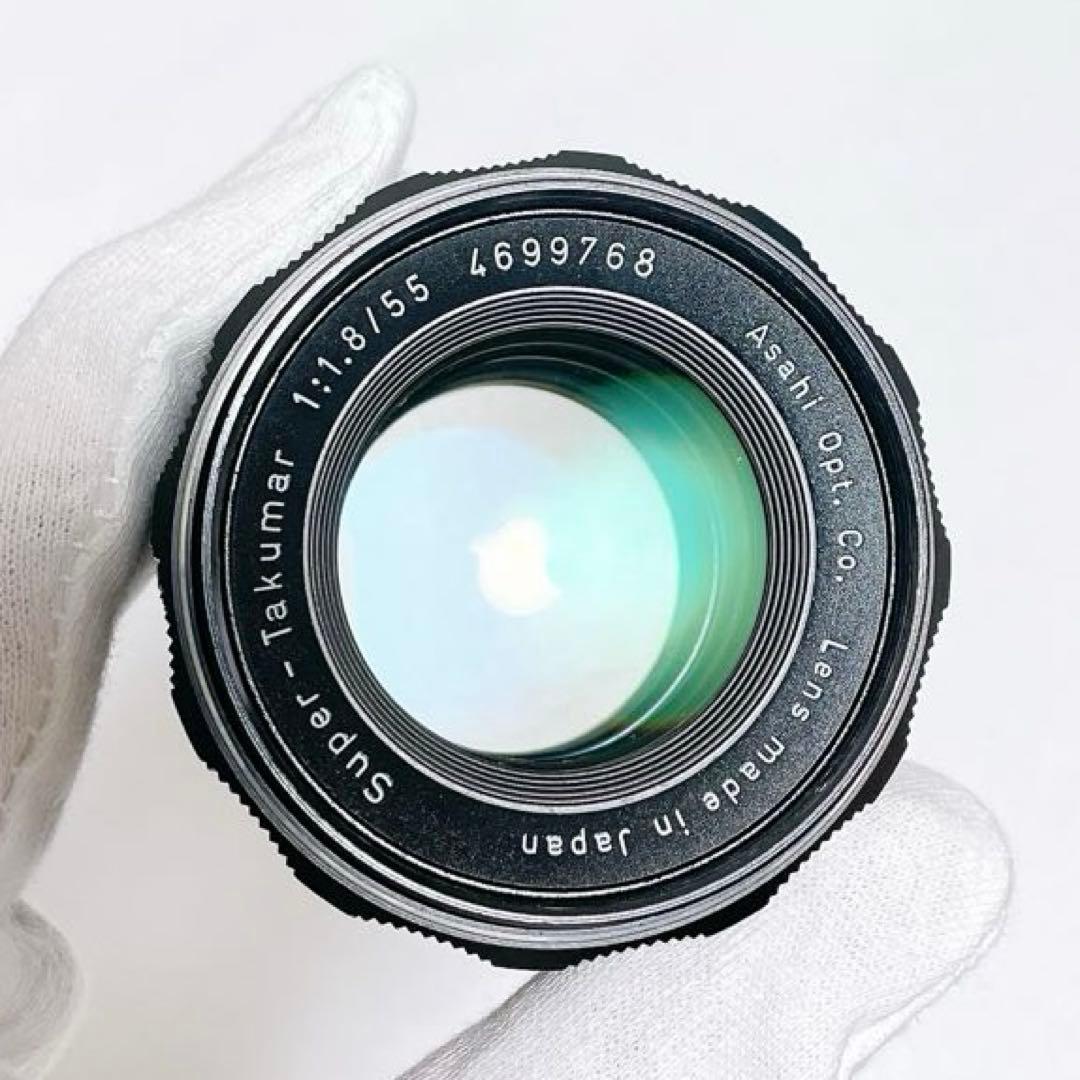 【多重フレア】 Super Takumar 55mm f1.8 整備済 m42
