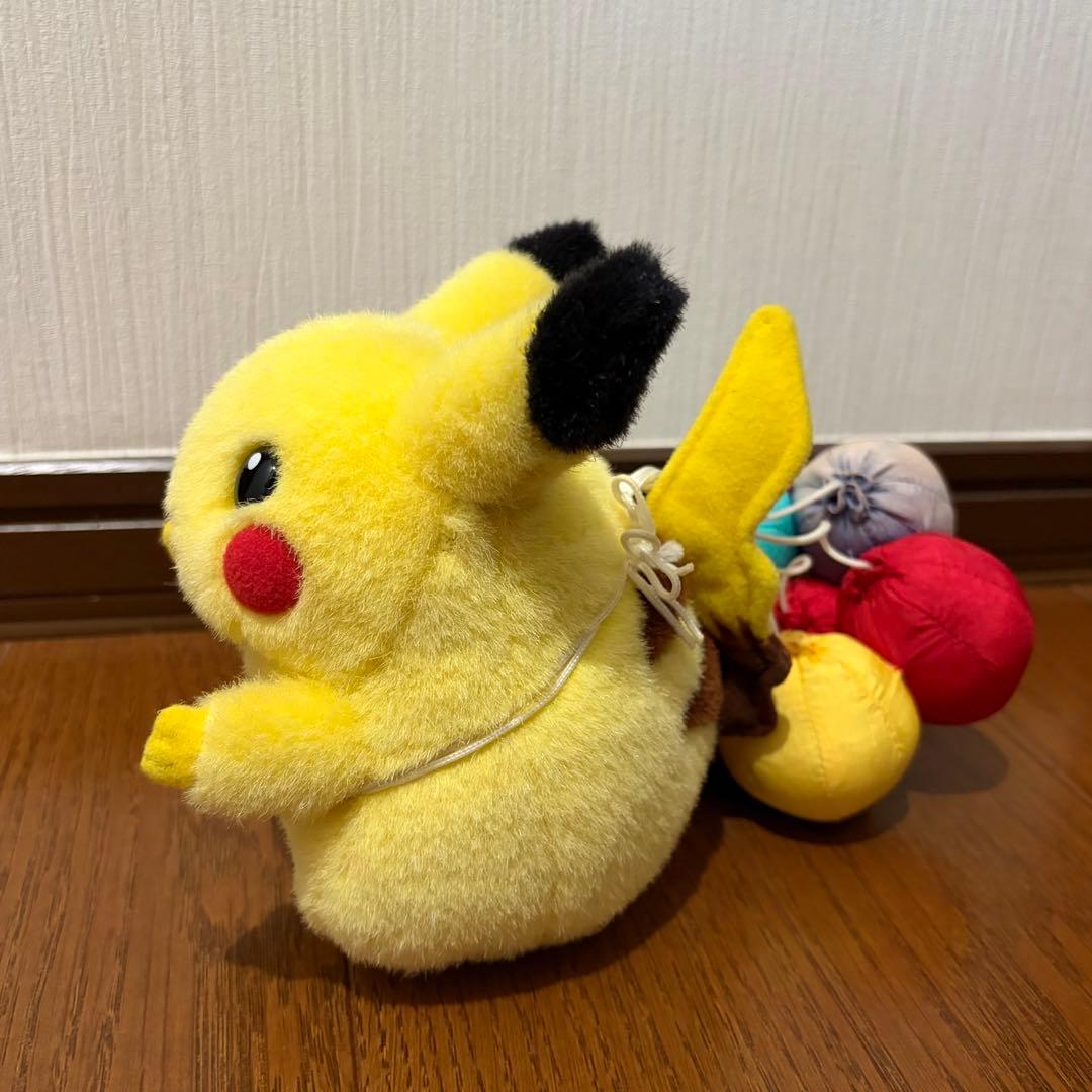 TOMY ピカチュウ ぬいぐるみ 初期 当時物 そらとぶ - メルカリ