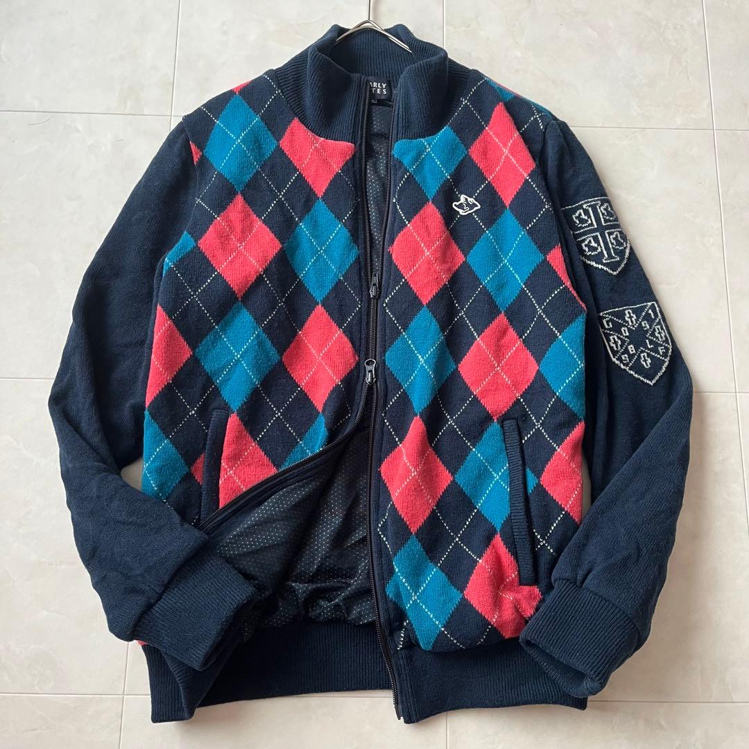 パーリーゲイツ ニットブルゾン サイズ5 ゴルフウェアPearly Gates