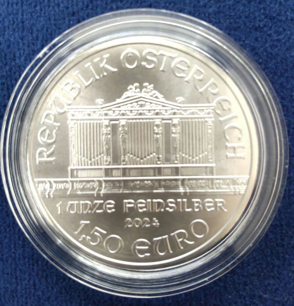 2024 ウィーンフィルハーモニー銀貨 1オンス silver999 新品未使用