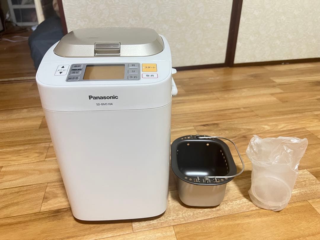 【極美品】Panasonic ホームベーカリー SD-BMS104 パナソニック 概要 ホームベーカリー SD-BMS104 | ホームベーカリー | Panasonic