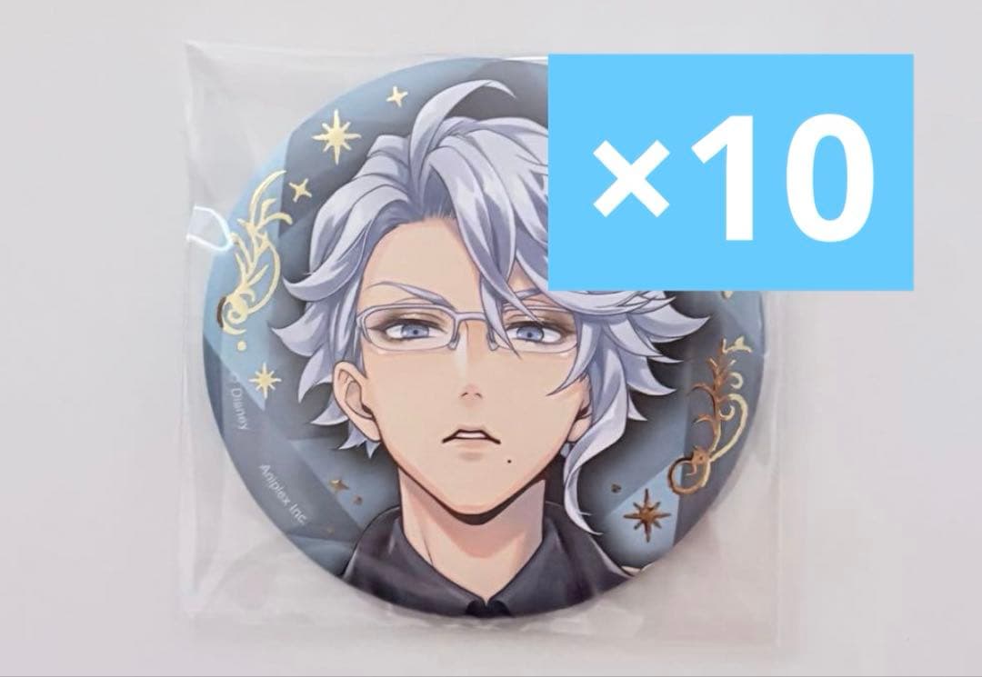 ツイステ ブレイジングジュエル 5周年 缶バッジ アズール - メルカリ