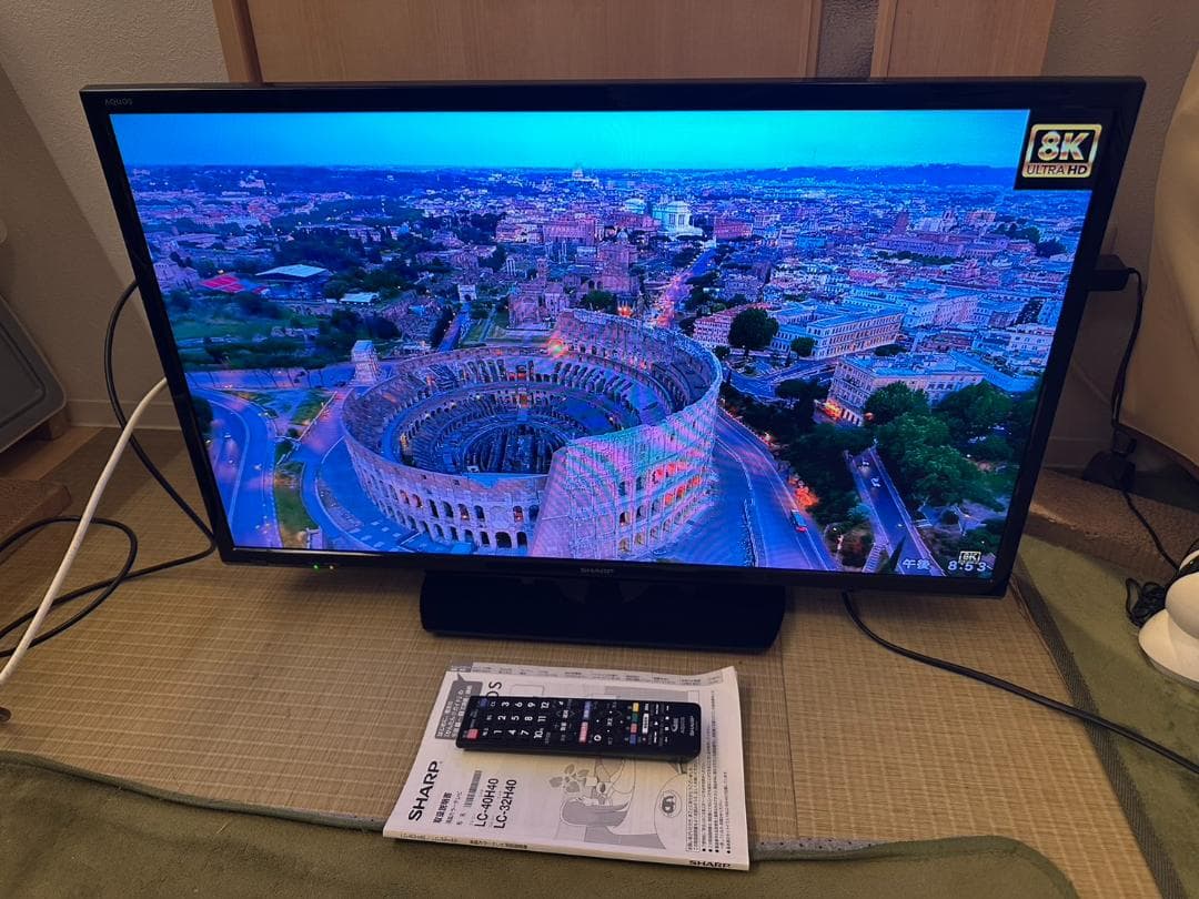 SHARP　シャープ　32型　テレビ　LC-32H40　2017年製　超美品！