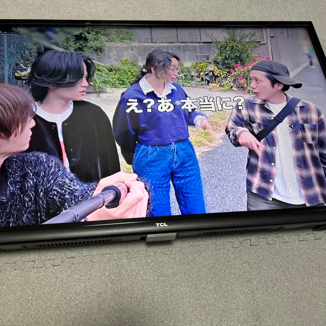 本日限定‼️スタンド有　美品‼️TCL32型　スマートテレビ　2021年製　元箱有
