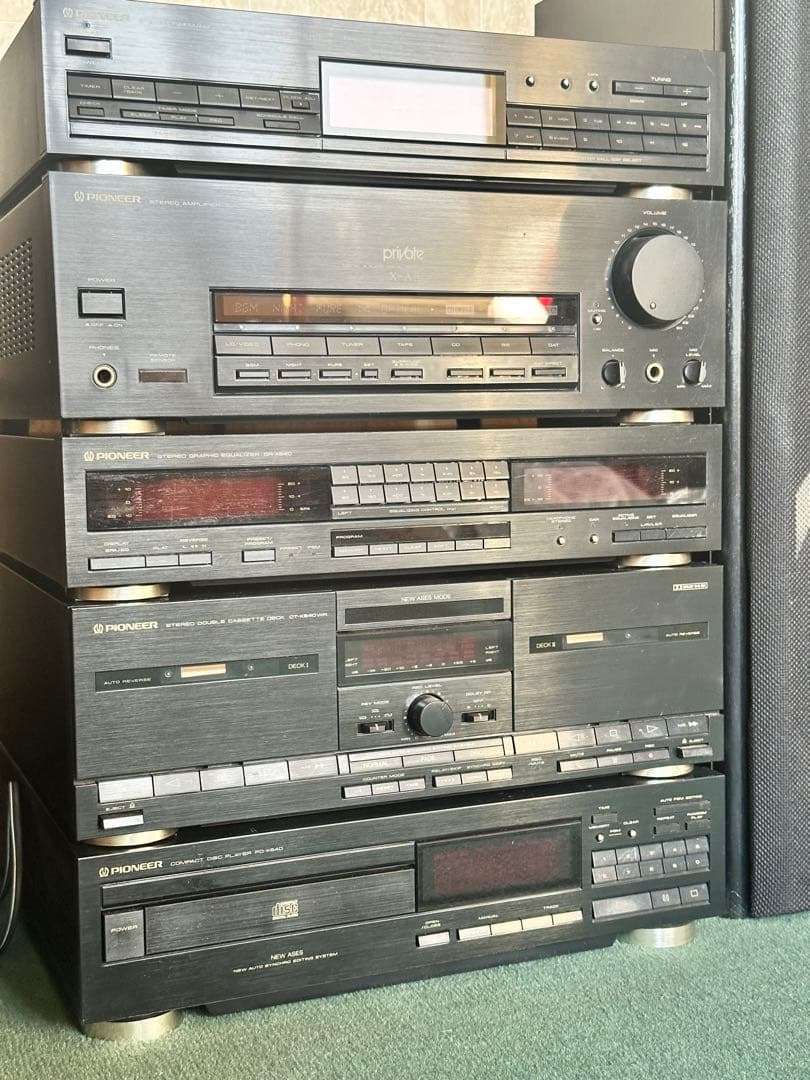 パイオニア Pioneer Private X-A5 ステレオコンポ