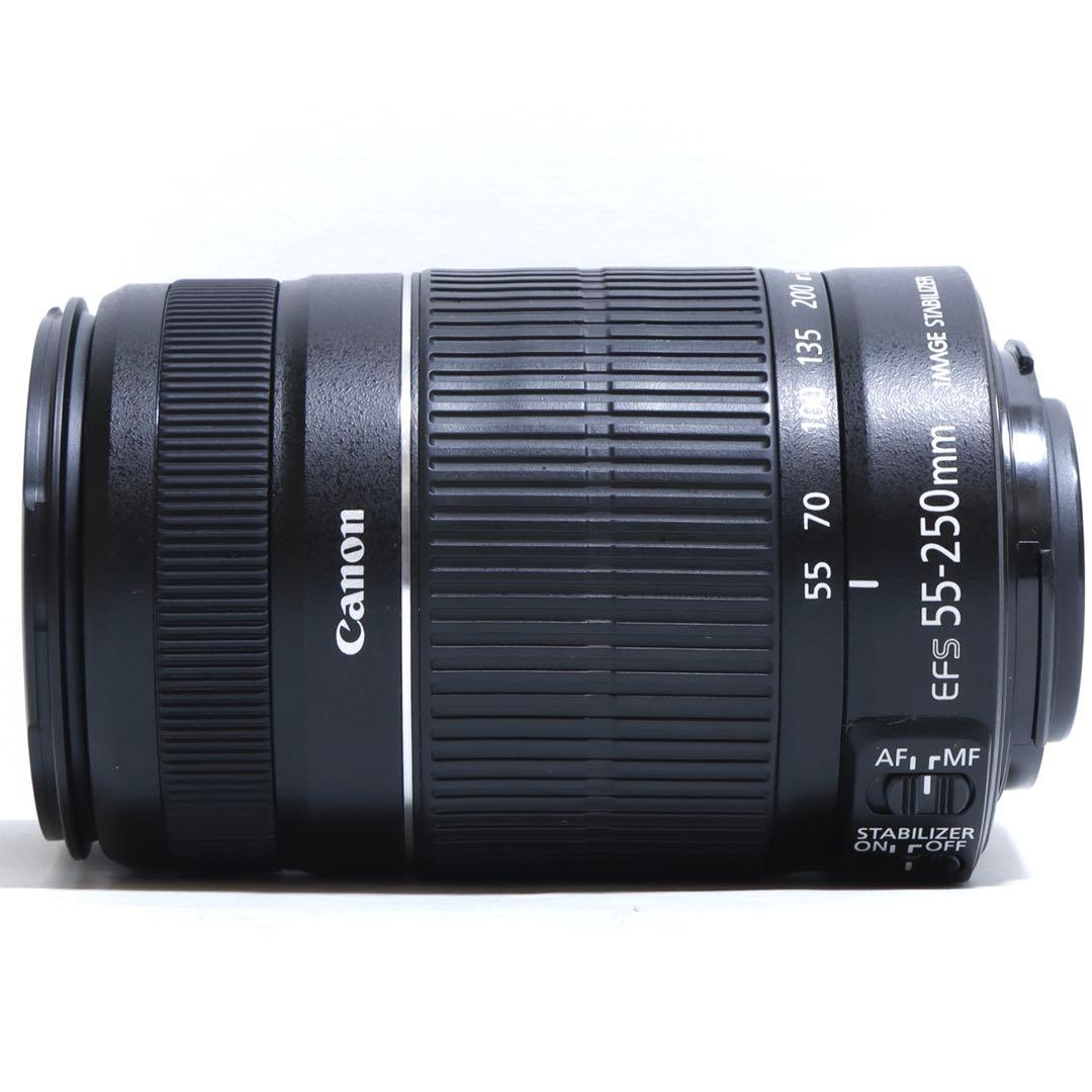 ⭐︎望遠&手ブレ&軽量&良光学⭐︎ Canon純正 55-250mm IS II型♫