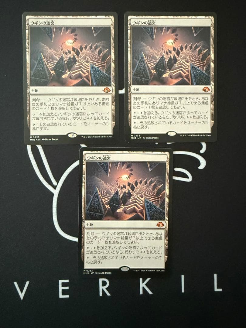 mtg ウギンの迷宮　日本語3枚セット 233)《ウギンの迷宮/Ugin's Labyrinth》[MH3] 土地R | 日本最大級 MTG