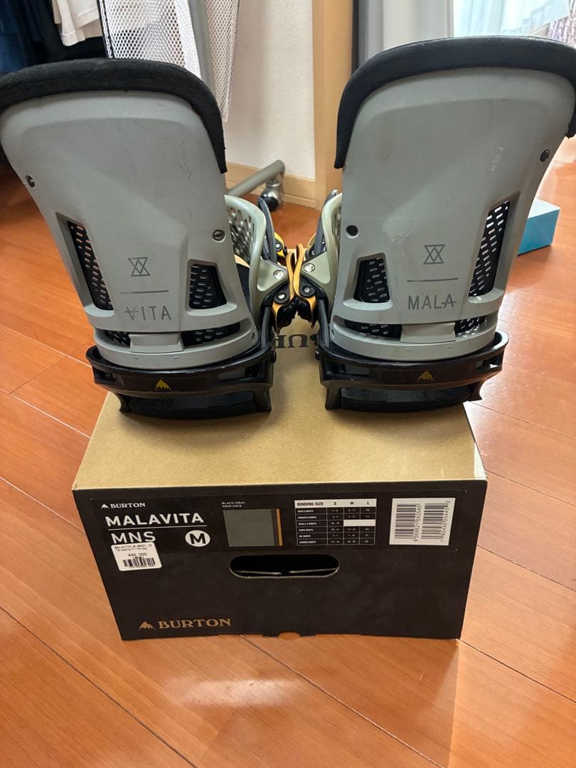 Burton MALAVITA バートン　マラビータ ビンディング Mサイズ BURTON（バートン） 18-19 BURTON/バートン MALAVITA RE:FLEX