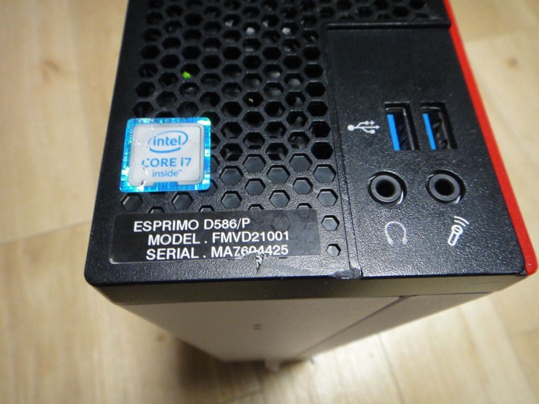 Fujitsu ESPRIMO D586/P 本体のみ 楽天市場】Windows10 Pro 64bit 富士通 ESPRIMO D586/P（FMVD21014