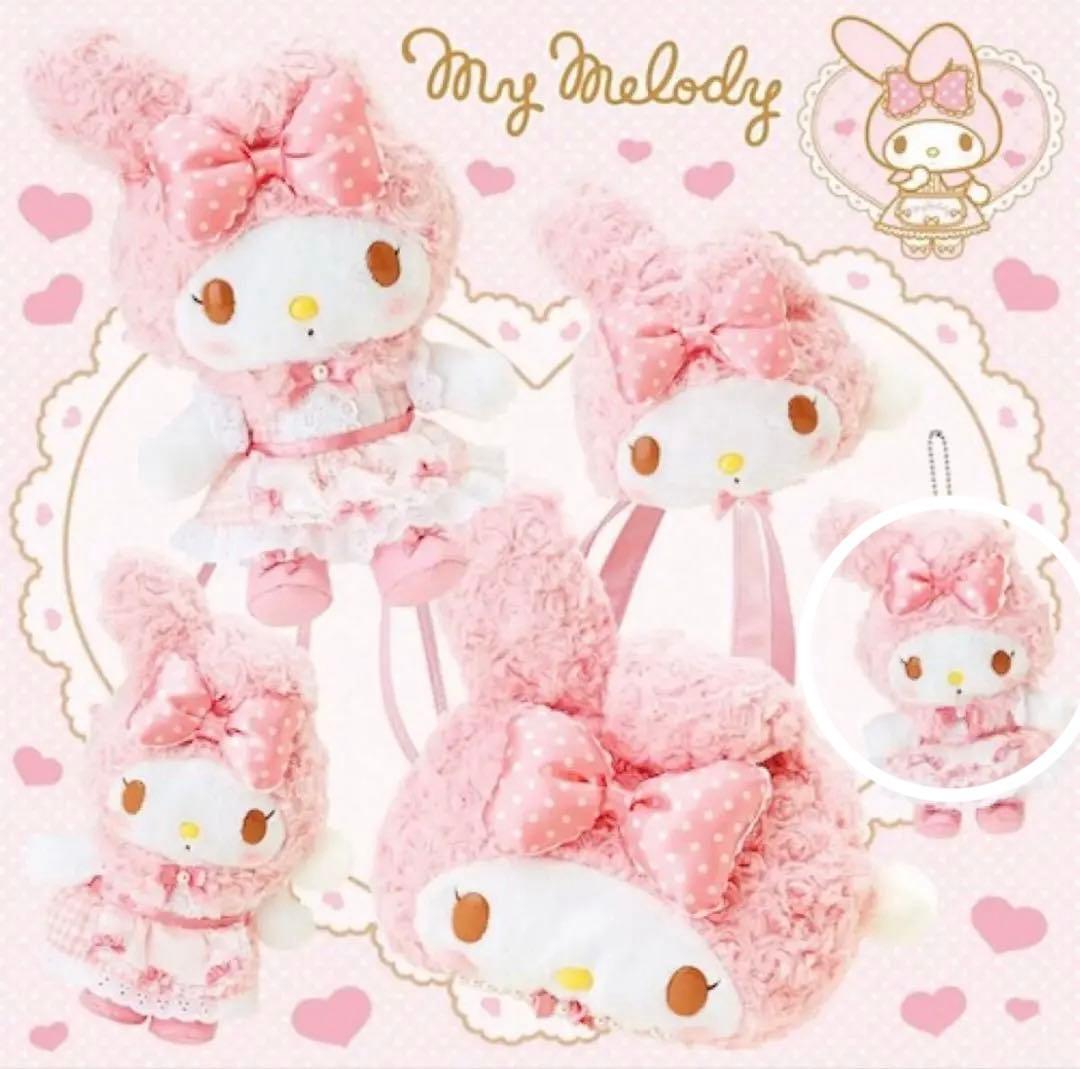 サンリオ　マイメロディ　スイートラブリーシリーズ　ぬいぐるみマスコット　激レア マイメロディ スイートラブリーシリーズ - ＊めろめろマイメロディ＊