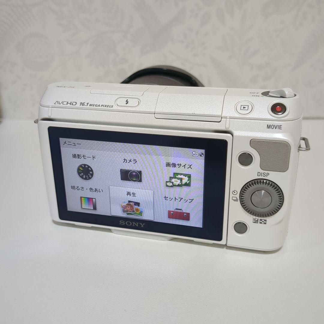 ソニー αNEX-F3 ホワイト