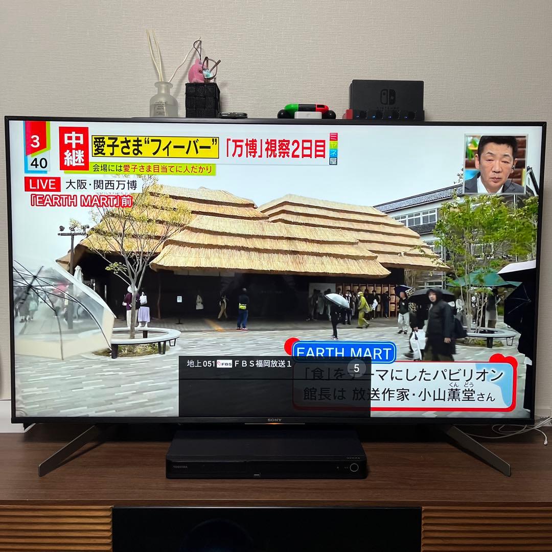【ジャンク】SONY BRAVIA KJ-55X8550G