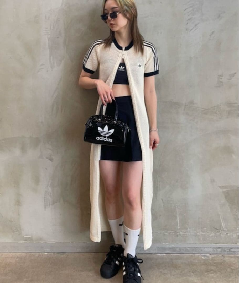 アディダス オリジナルス プレミアム クロシェ ロングワンピース M