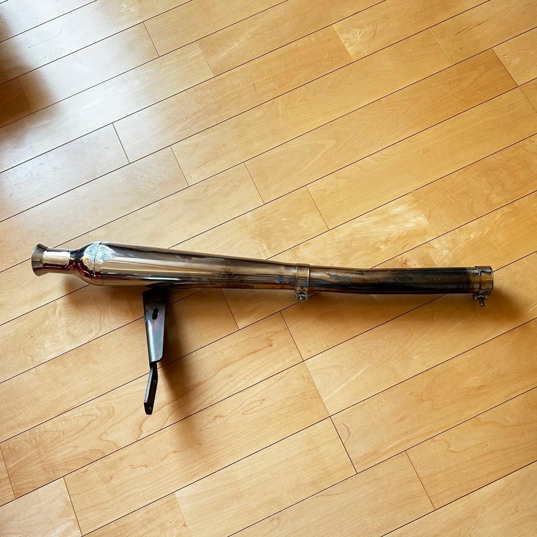 L*様 【2%er】スリップオントランペットマフラー SR400 FI車適合 R SR400/500 スリップオン トランペットマフラー / 2％er オフィシャル