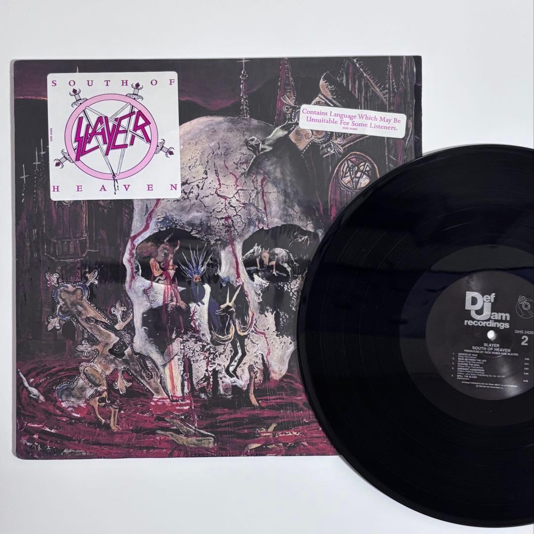 Slayer South of Heaven レコードの通販はau PAY マーケット - 輸入