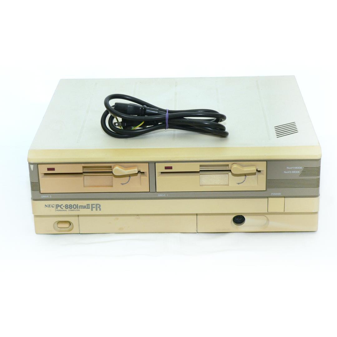 h*2様 NEC PC-8801FR 本体 フルメンテナンス FDD OK 動作 NEC PC-8801MH フルメンテナンス・音声・FDD OK!・動作品 - メルカリ